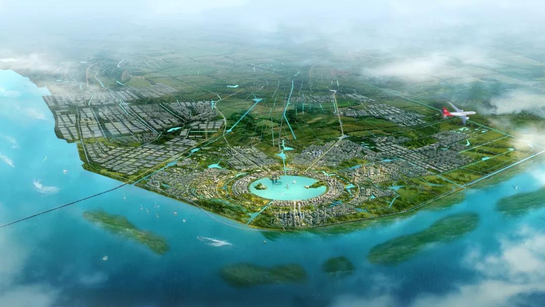 南汇新城规划效果图图片