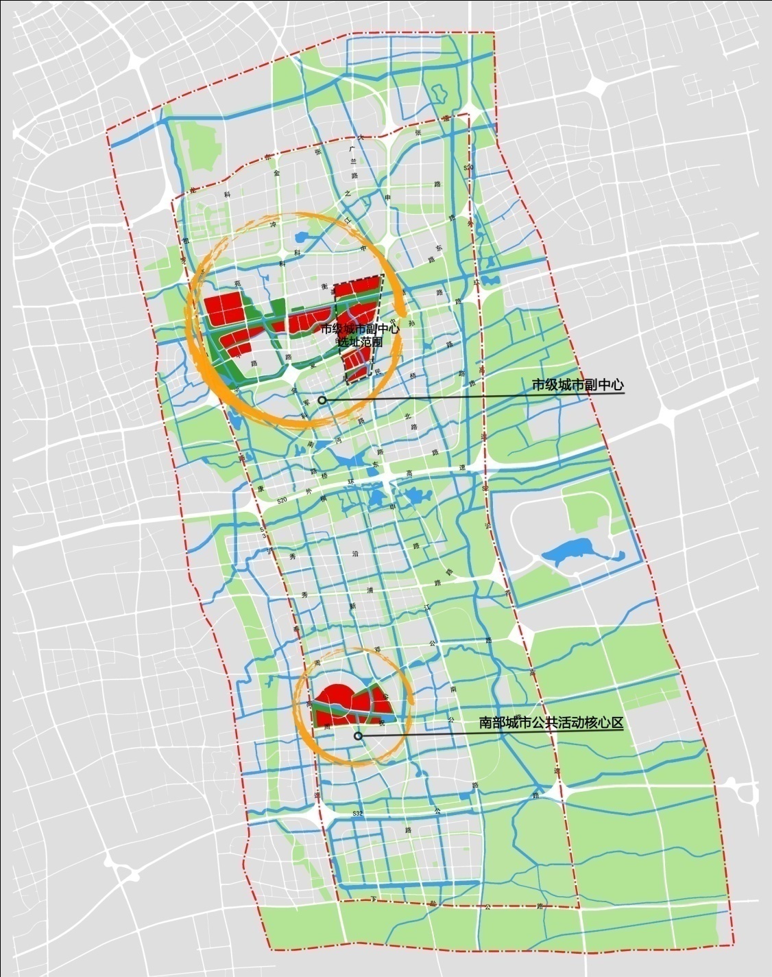 张江科学城南区规划图图片